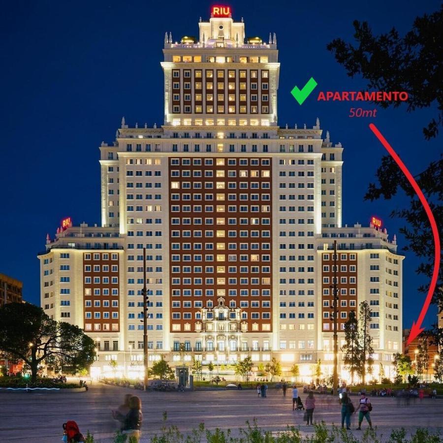 Centrico Plaza Espana - Gran Via Madrid Esterno foto
